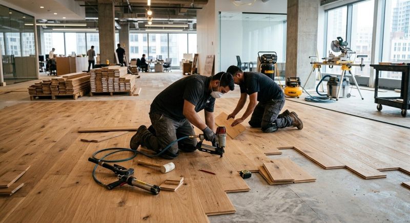 Commercial Hardwood Service in Adams County, CO