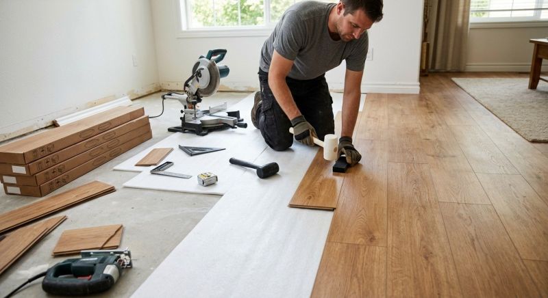 Laminate Floor Replacement in Commerce City, CO