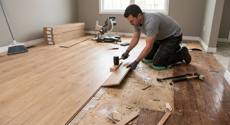Laminate Floor Replacement in Douglas County, CO