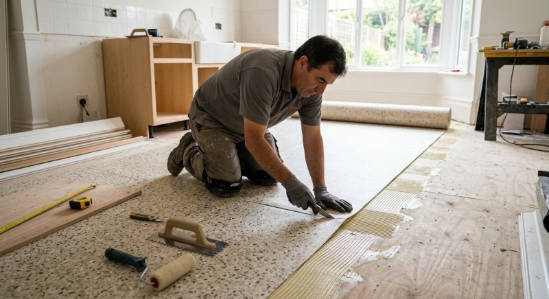 Linoleum Floor Installation in Commerce City, CO