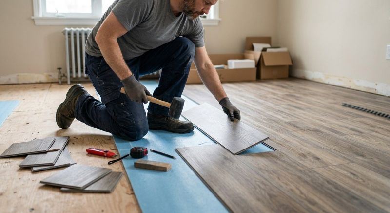Linoleum Floor Installation in Douglas County, CO