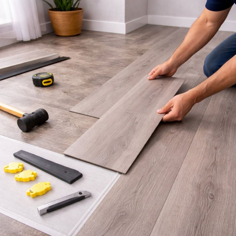 Luxury Vinyl Tile Installation in Douglas County, CO