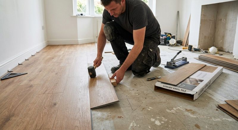 Luxury Vinyl Tile Installation in Jefferson County, CO