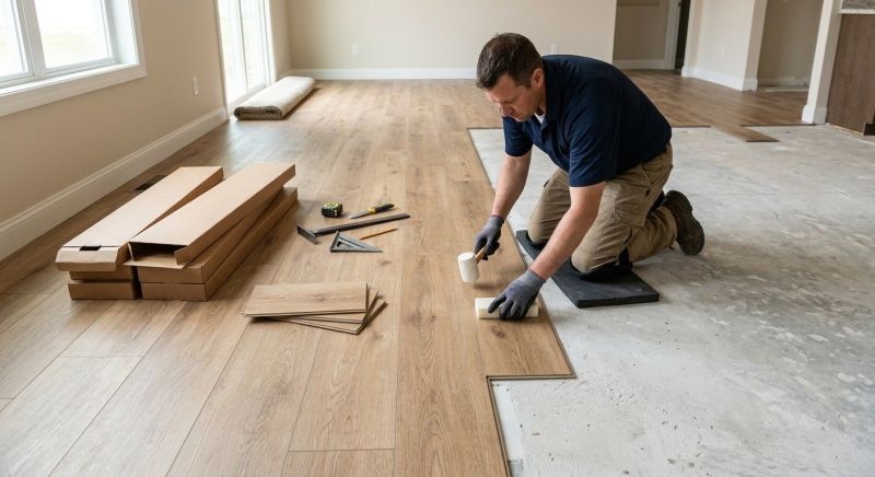 Luxury Vinyl Tile Installation in Sedalia, CO