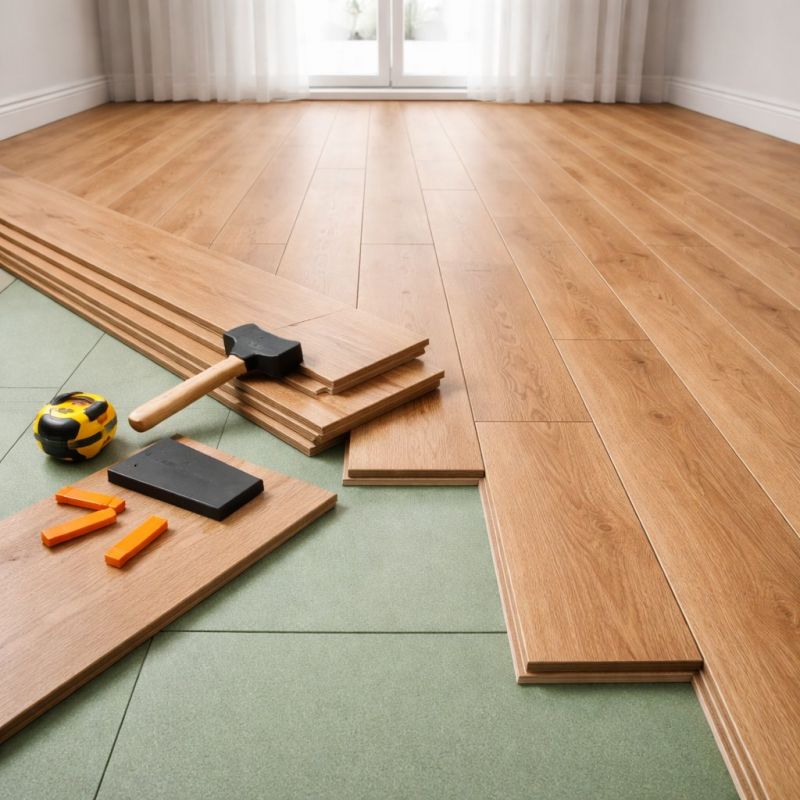 Plank Laminate Installation in Jefferson County, CO
