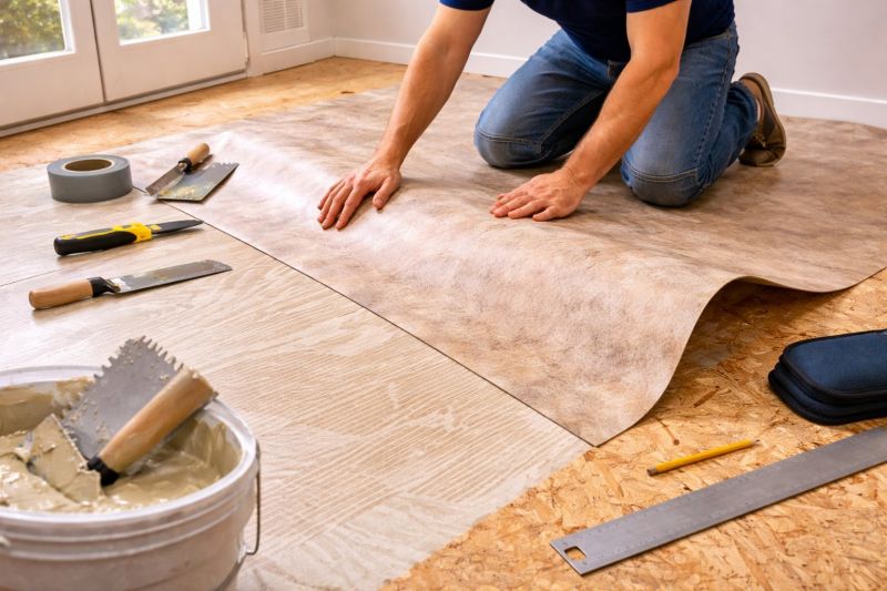 Sheet Flooring Installation in Jefferson County, CO