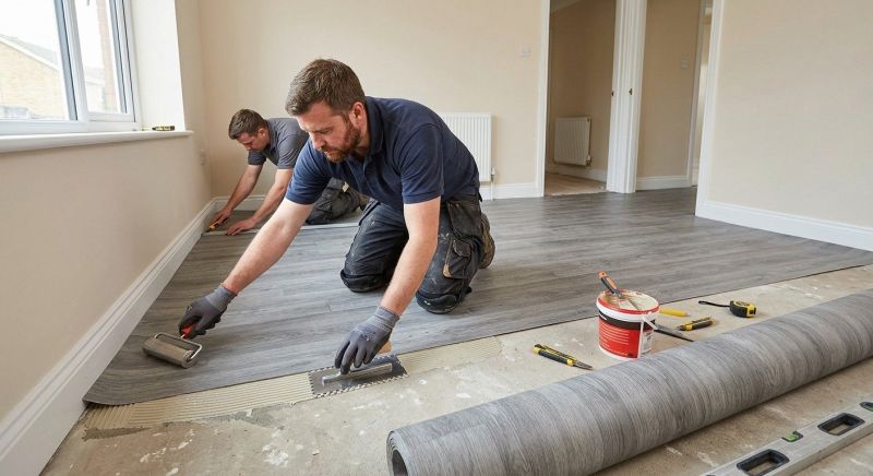 Sheet Flooring Installation in Jefferson County, CO