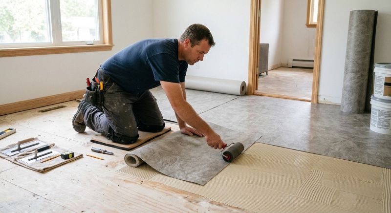 Sheet Flooring Installation in Parker, CO