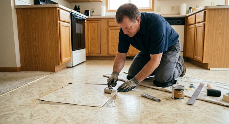 Sheet Flooring Repair in Parker, CO