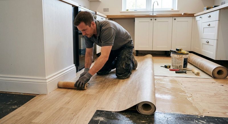 Sheet Linoleum Installation in Park County, CO