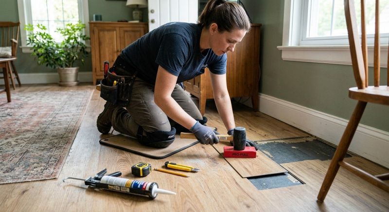 Vinyl Floor Repair in Adams County, CO