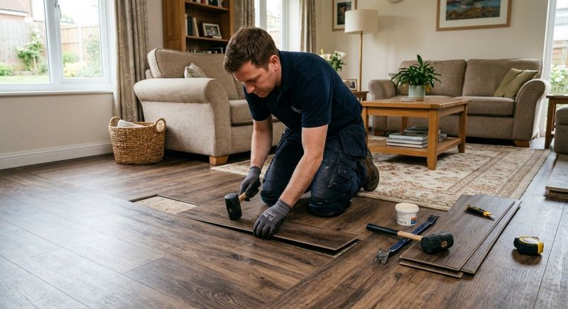 Vinyl Floor Repair in Bailey, CO