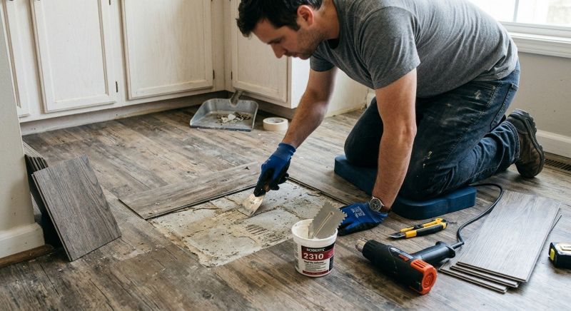 Vinyl Floor Repair in Castle Rock, CO