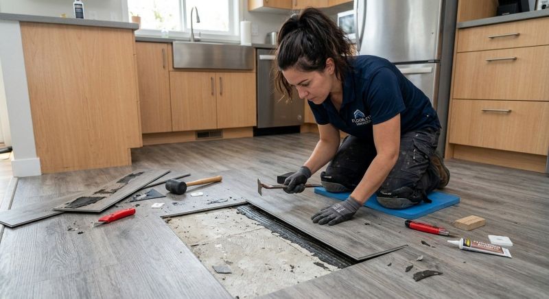 Vinyl Floor Repair in Littleton, CO