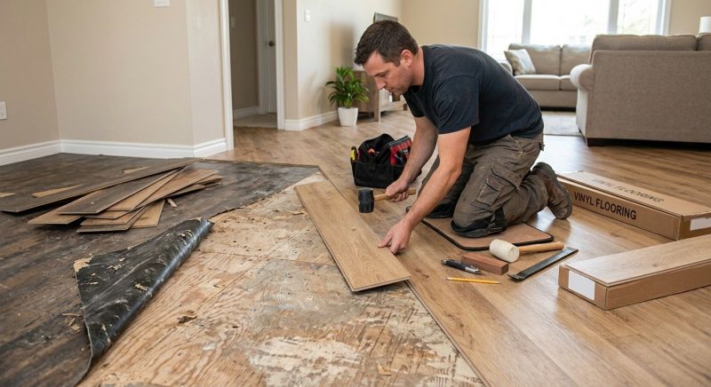Vinyl Flooring Installation in Aurora, CO