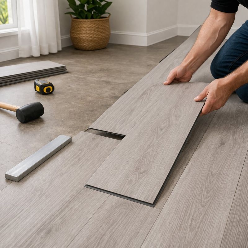 Vinyl Tile Installation in Jefferson County, CO