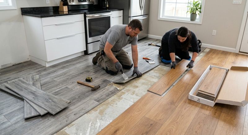 Vinyl Tile Replacement in Jefferson County, CO